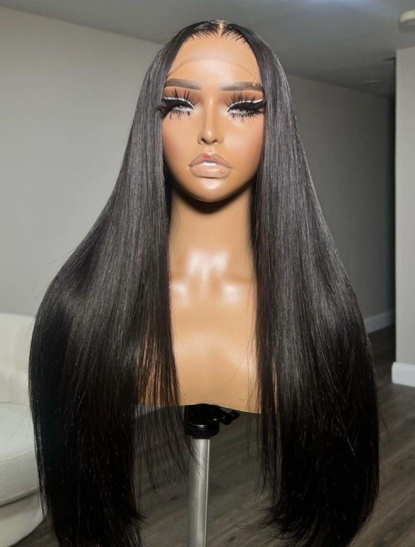 PERRUQUE CHEVEUX VIRGIN LISSE LACE FRONTAL WIGS TESSA